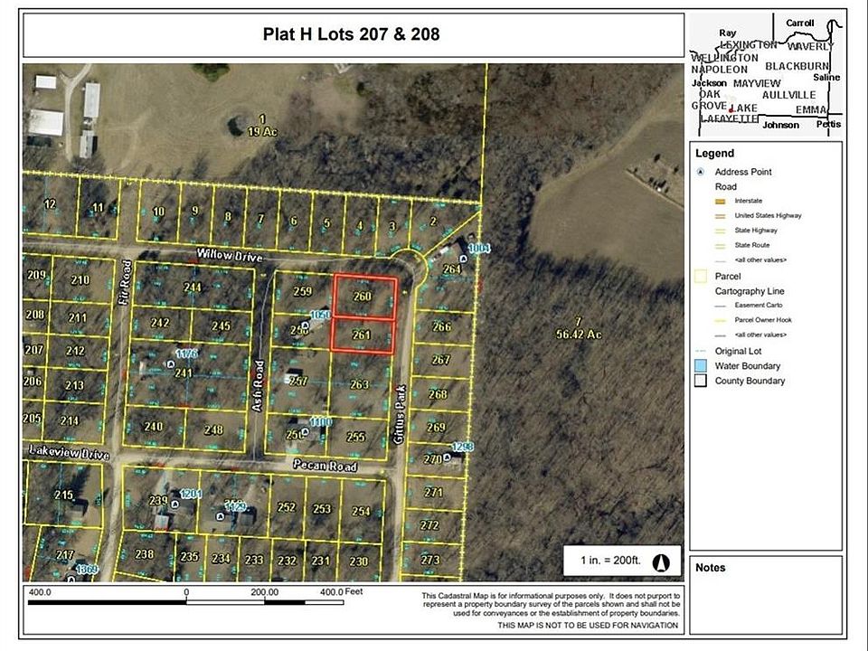 1st image of Plat H Gittus Park Lot 207&208
