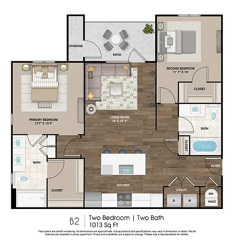 Floor plan B2