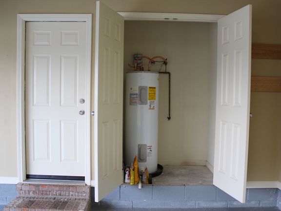 Extra storage in garage