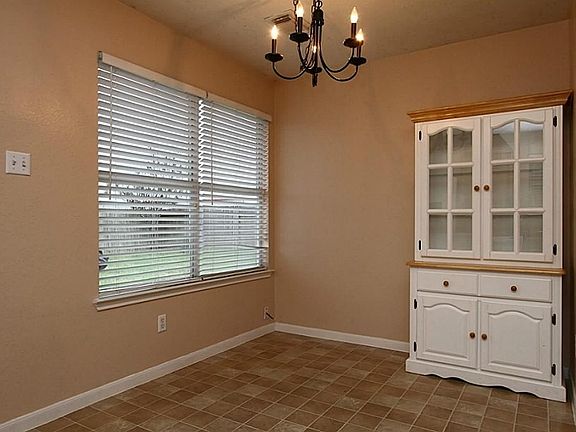 This is a part of the breakfast area.  Window overlooks back yard.