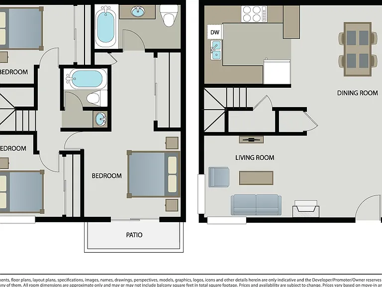 Plan 3A Townhome