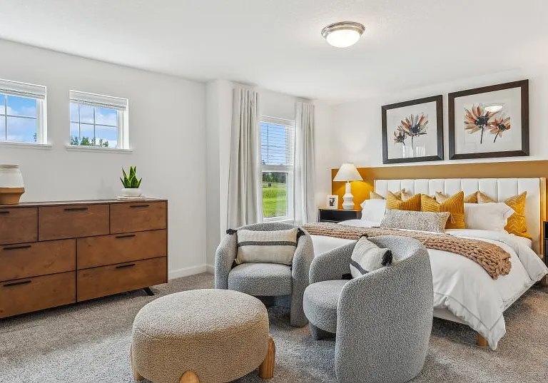 Master bed - retreat area