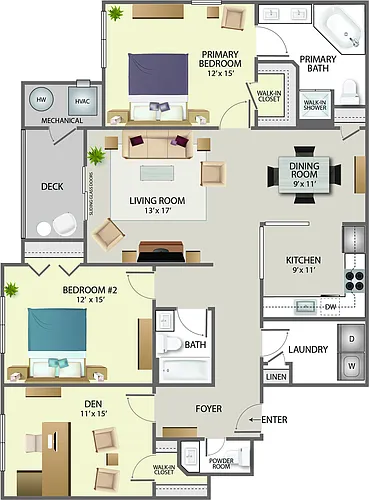 Floor plan Gardenia II