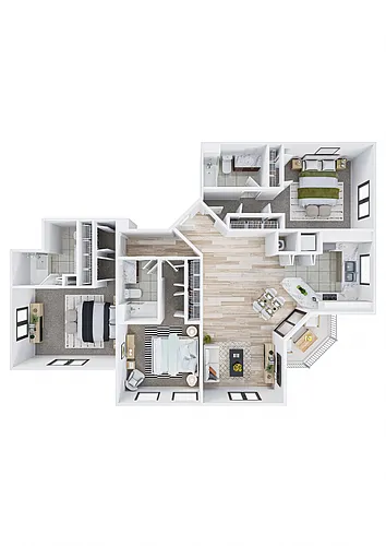 Floor plan Bayshore