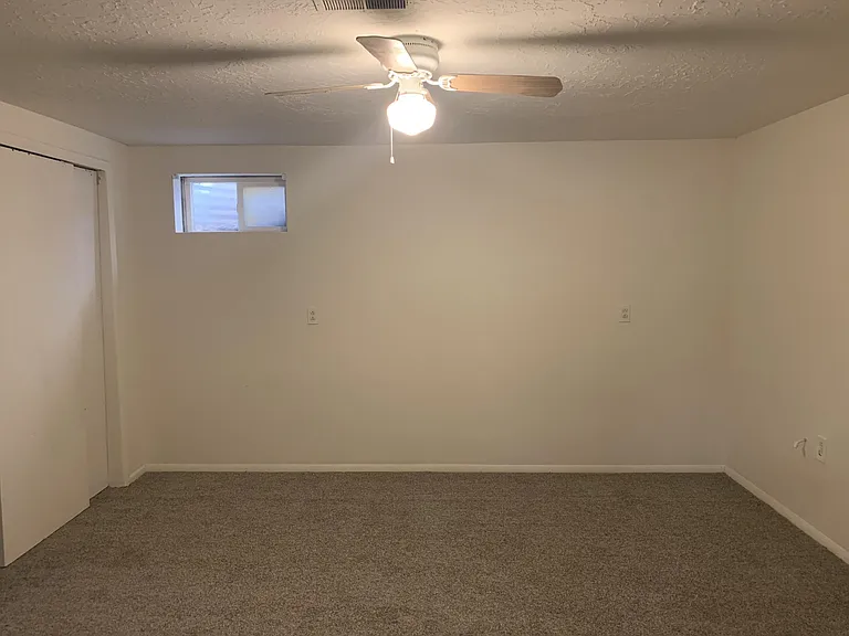 Downstairs bedroom (new carpet and paint)