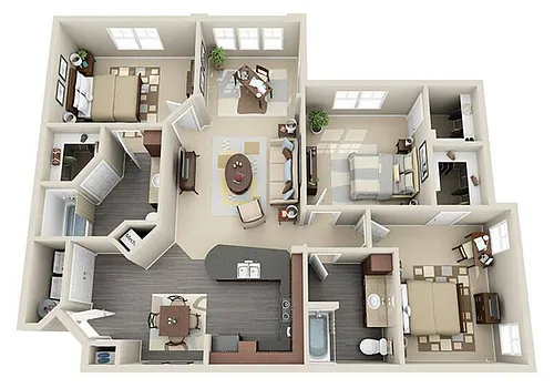 Floor plan Refuge Upgrade