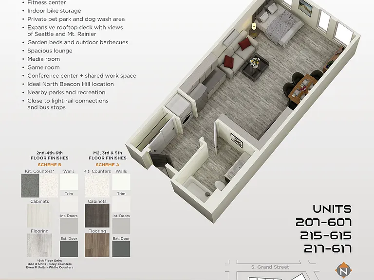 Sample Flyer - Amenities Listed