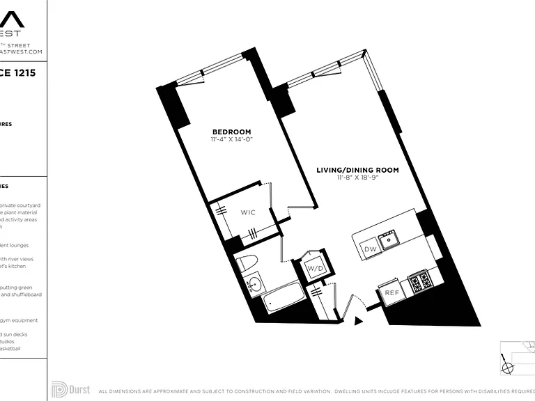 625 W 57th St #1215 — Photo 2