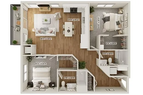 Floor plan Isles A