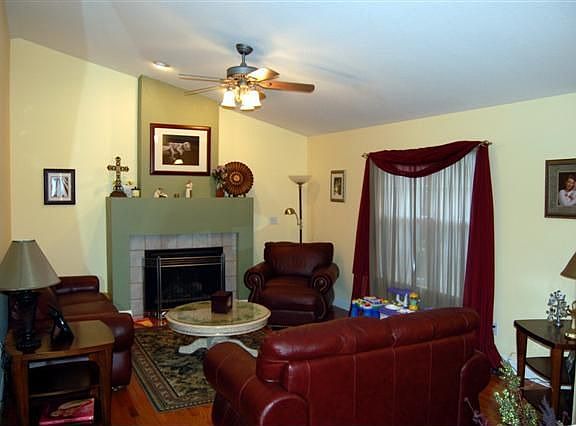 Vaulted LR w/ gas FP