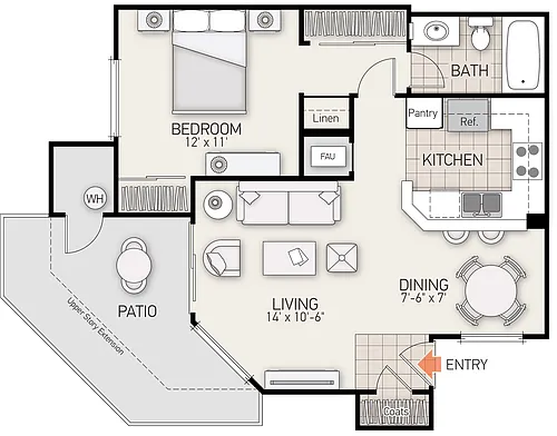 Floor plan Harvard - Plan A