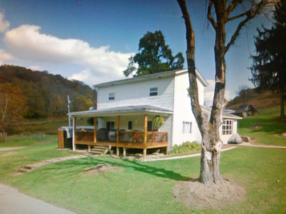 1900s White Farm House