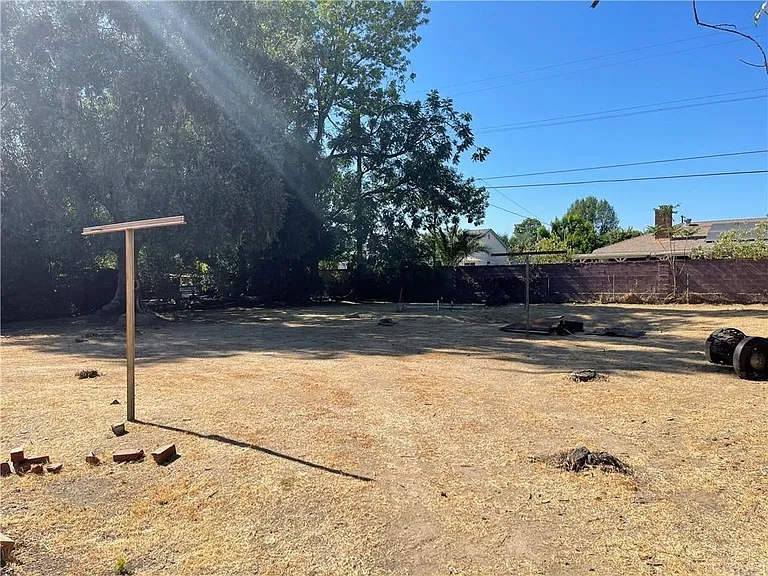 Massive back yard