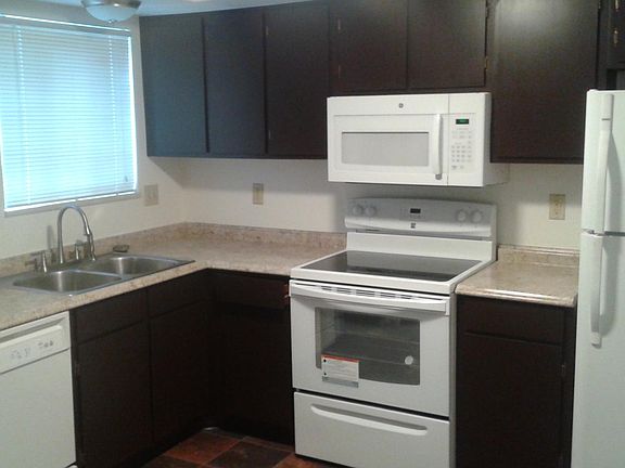 Kitchen with new matching appliances