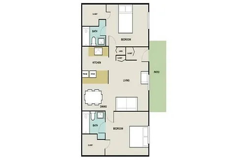 Floor plan B1-R
