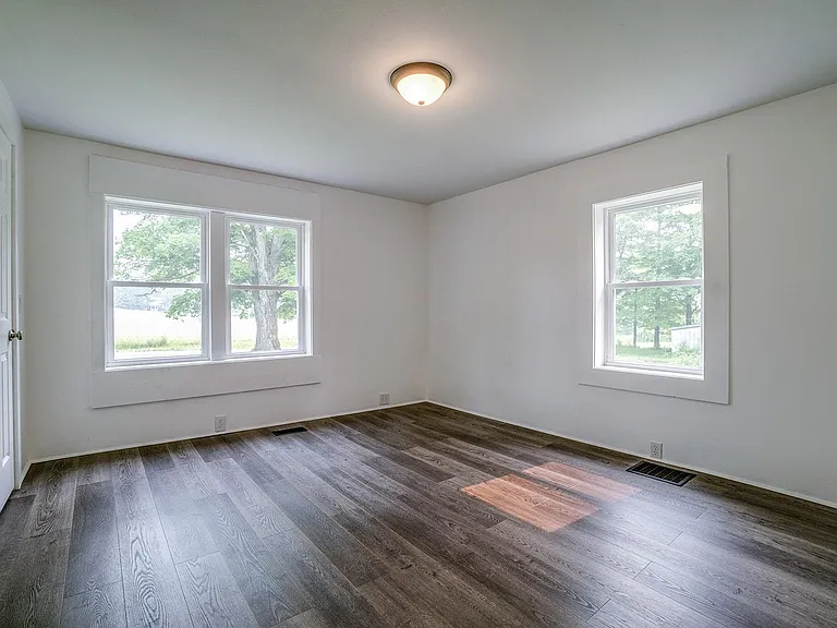 One of three bedrooms. Lower level. No attached bathroom