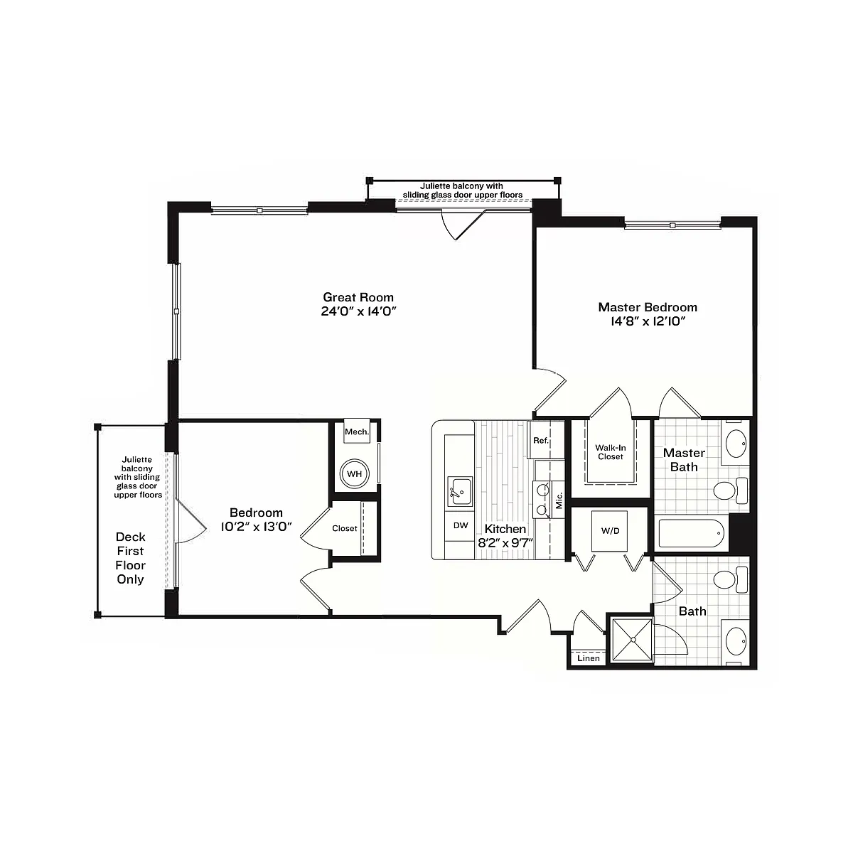 Floor plan Flagship 7
