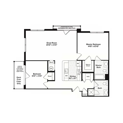 Floor plan Flagship 7