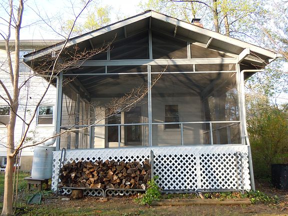 Back with porch