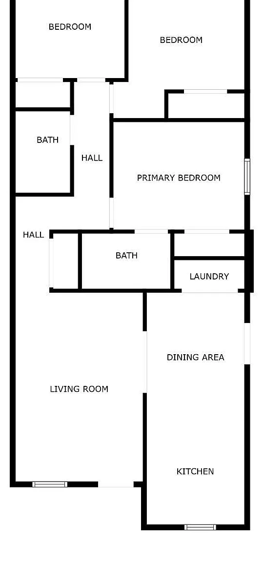 3 bed, 2.0 bath, 1070 sqft, $1,350 — Photo 2
