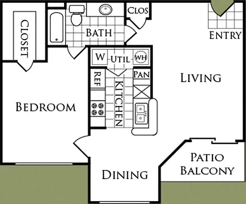 Floor plan B