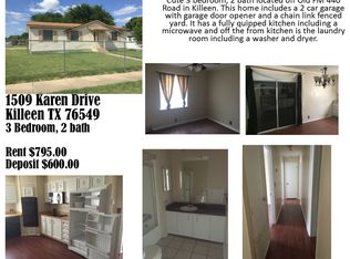1509 Karen Dr, Killeen, TX 76549