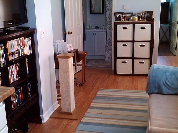 Living room with furniture