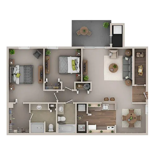 Floor plan Kensington