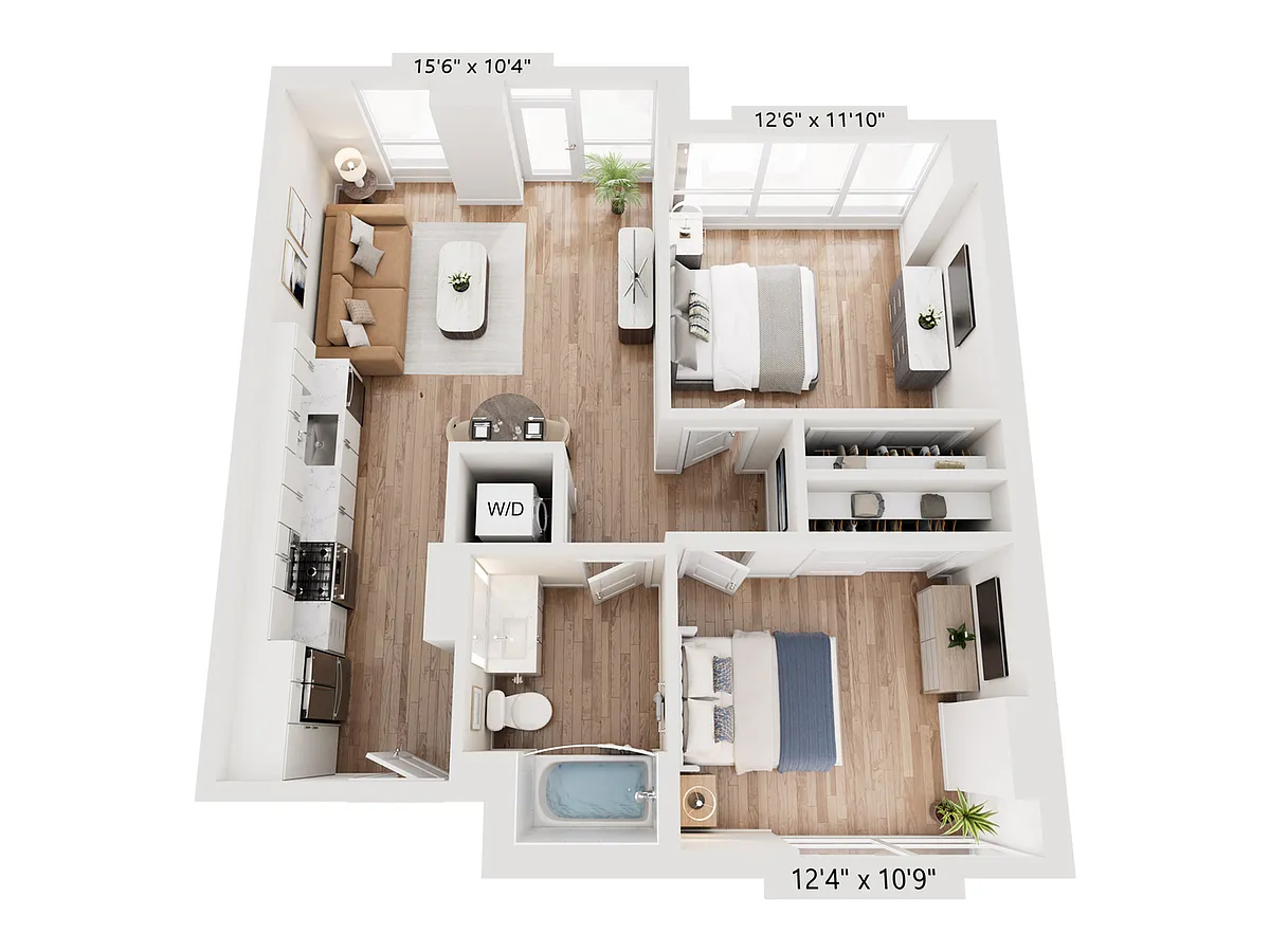 Floor plan B2