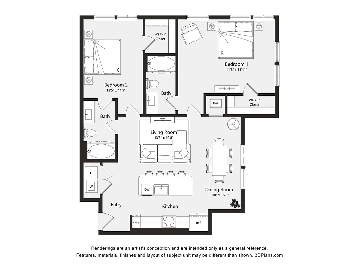 Floor plan B6