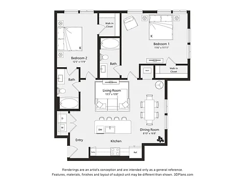 Floor plan B6