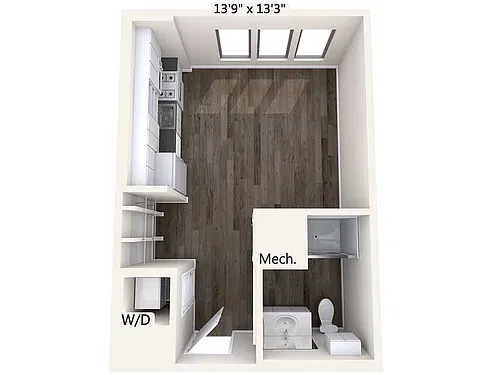Floor plan S1-terrace