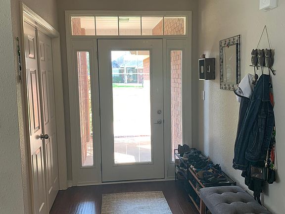 Large front entry hall.