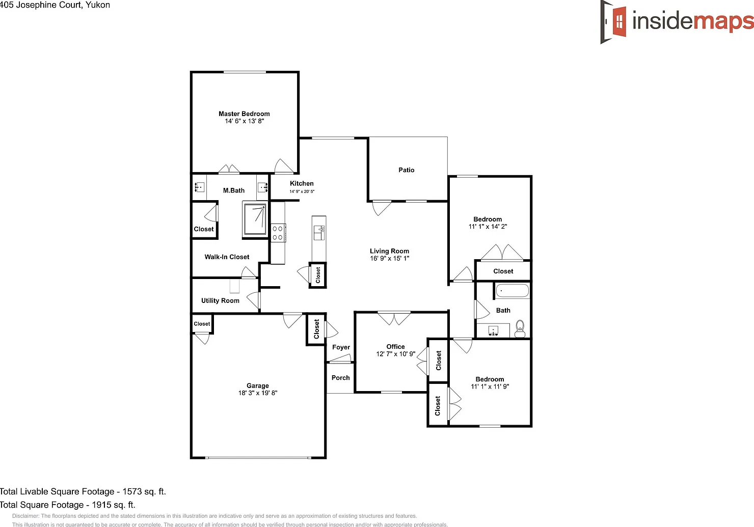 Beautiful 3 Bedroom, 2 Bath Home with Study and Storm Shelter - Yukon Schools. — Photo 3