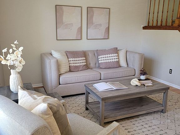 Staged Living Room