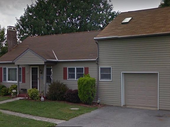 Front view of the home