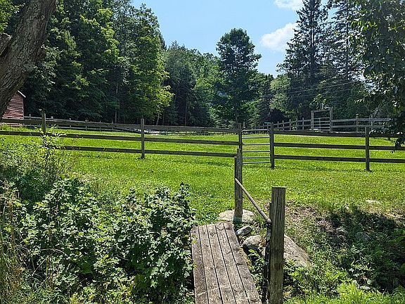 One half of the horse yard