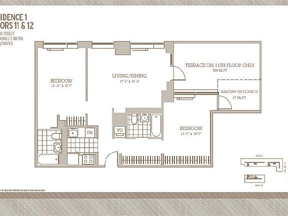 2nd image of 257 Gold St #1101A