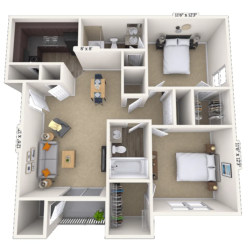 Floor plan Seminole