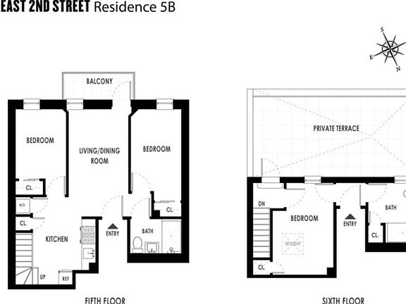 2nd image of 243 E 2nd St Penthouse B