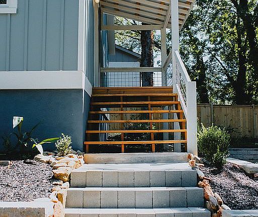 Back stairs