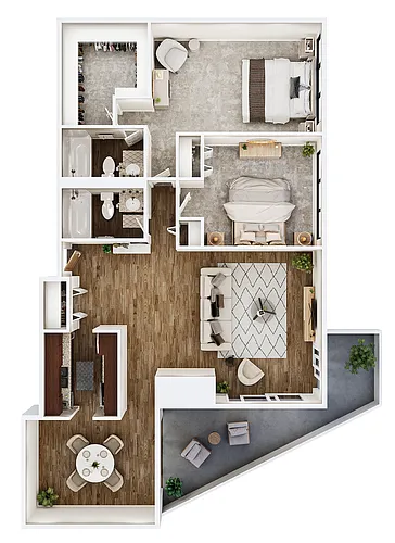 Floor plan B8 Southgate