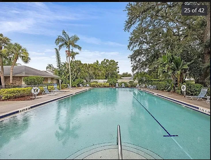 large community pool.