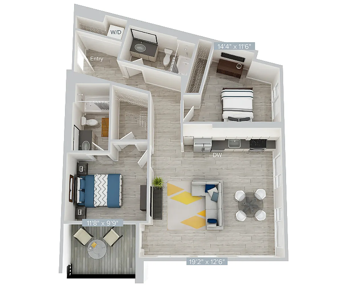 Floor plan B2