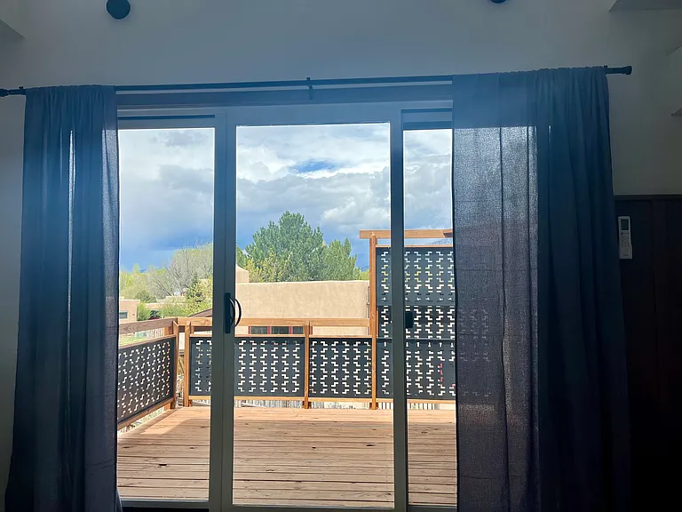 Magical view from the office, studio space.
