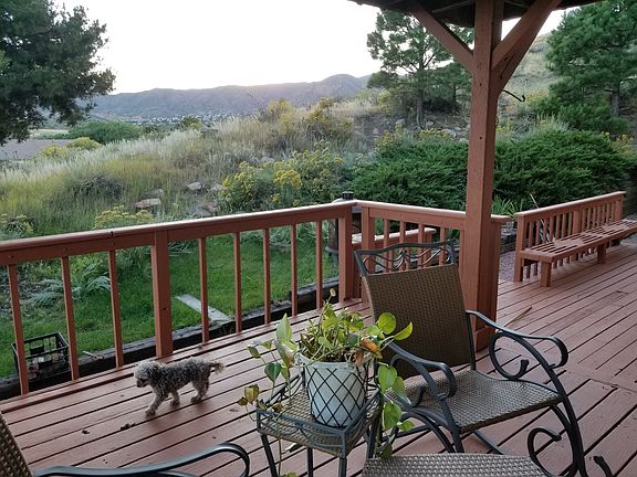 Back deck off kitchen