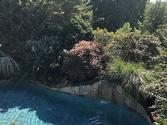 Pool w waterfall!