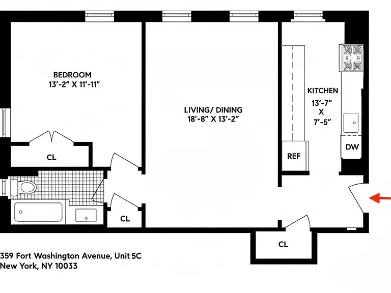 359 Fort Washington Ave #5C — Photo 2