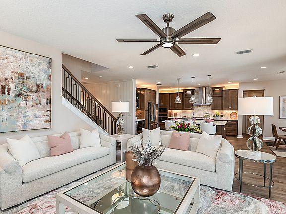 Grand Room overlooking Kitchen Westshore II at Hawkstone