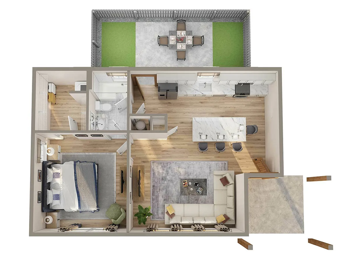 Floor plan Bliss- Ground (SD1G)